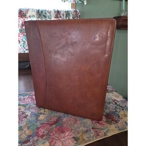 Vintage Franklin Covey Riverwood Leather Executive Portfolio 8.5x11 Monarch USA